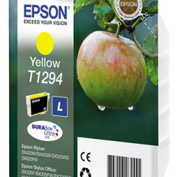 Картридж Epson DURABrite Ultra Ink T1294 Singlepack (yellow) (C13T12944012, C13T12944011)