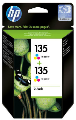 Картридж HP 135 (color) набор, 2 шт. x 7 мл