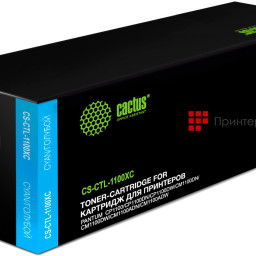 Тонер-картридж Cactus Toner CS-CTL-1100XC для Pantum CM1100, CP1100, CP1100DW, CP1100DN (cyan), 2300 стр.