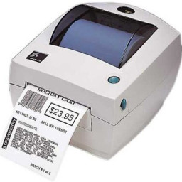 Термопринтер Zebra GC420d 203 DPI, EU/UK Cords, RS232, LPT, USB