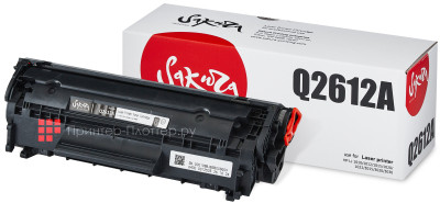 Тонер-картридж SAKURA Q2612A для HP Color LaserJet (black), 2000 стр. (PP052402)