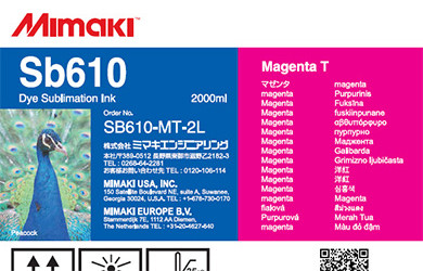 Чернила Mimaki Sb610 (magenta), 2 л