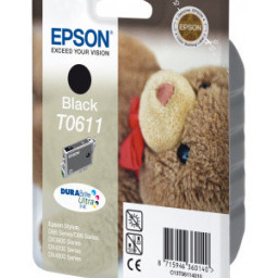 Картридж Epson DURABrite Ultr Ink T0611 (black), 8 мл