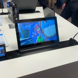 Выдвижной монитор Wize Pro Brio Conference WR-15BRC Touch (серебристый)