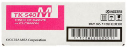 Тонер-картридж Kyocera Toner Kit TK-540M (magenta), 4000 стр. (PP013720)