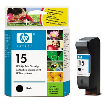 Картридж HP 15 (black), 25 мл