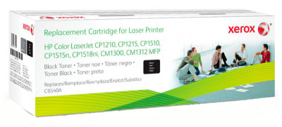 Тонер-картридж Xerox для HP Color LaserJet CP1215, CM1312 (CB540A) (black), 2200 стр. (PP017765)