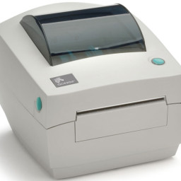 Термопринтер Zebra GC420d 203 DPI, EU/UK Cords, RS232, LPT, USB, диспенсер