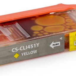 Картридж струйный Cactus CS-CLI451Y желтый (10.2мл) для Canon MG6340/5440/IP7240
