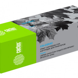 Картридж лазерный Cactus CS-C054C голубой (1200стр.) для Canon LBP 621Cw/623Cdw/641Cw/643Cdw