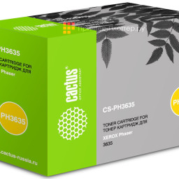Картридж лазерный Cactus CS-PH3635 108R00796 черный (10000 стр.) для Xerox Phaser 3635