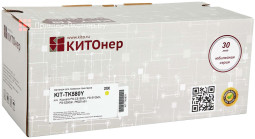 Тонер-картридж КИТОнер KIT-TK580Y (yellow), 2800 стр. (PP101001)