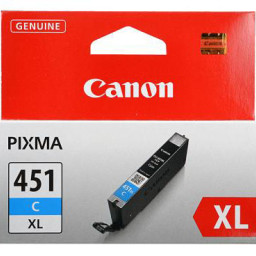 Картридж Canon CLI-451XL C EMB (cyan)