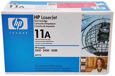 Тонер-картридж HP 11A (black), 6000 стр.