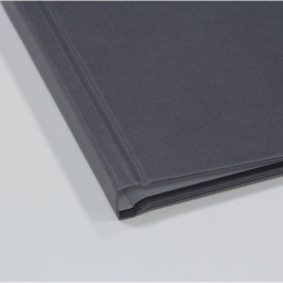 Обложки OPUS C-Bind Classic F, A4, 28 мм, твердые, серые, 10 шт.