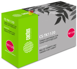 Картридж лазерный Cactus CS-TK1120 черный (3000 стр.) для Kyocera FS 1025MFP/1060/1060DN/1125/1125MFP