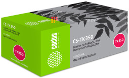 Картридж лазерный Cactus CS-TK350 черный (15000 стр.) для Kyocera Mita FS 3920/3920DN