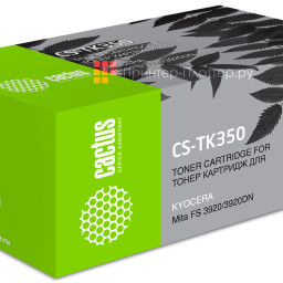 Картридж лазерный Cactus CS-TK350 черный (15000 стр.) для Kyocera Mita FS 3920/3920DN