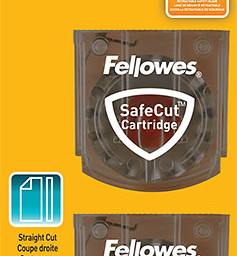 Fellowes набор SafeCut картриджей, 2 шт. (прямая резка)