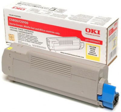 Тонер-картридж OKI Toner Cartridge TONER-Y (43324421) (PP014124)