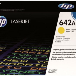 Тонер-картридж HP 642A (yellow), 7500 стр