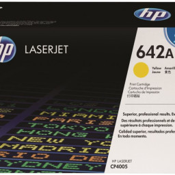 Тонер-картридж HP 642A (yellow), 7500 стр