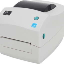 Термотрансферный принтер Zebra GC420t 203 DPI, EU/UK Cords, RS232, LPT, USB, диспенсер