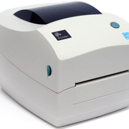 Термотрансферный принтер Zebra GC420t 203 DPI, EU/UK Cords, RS232, LPT, USB, диспенсер