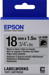 Термотрансферная лента Epson светоотражающая LK-5SBR