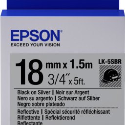 Термотрансферная лента Epson светоотражающая LK-5SBR