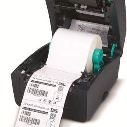 Термотрансферный принтер TSC TC300 (черный) Ethernet, RTC, отделитель