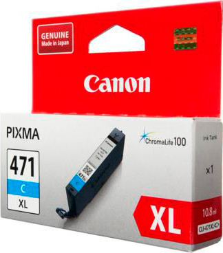 Картридж Canon CLI-471C XL (cyan)