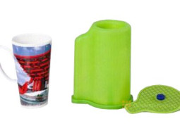 Bulros силиконовая форма для больших и маленьких конических кружек