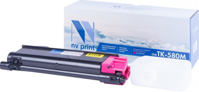 Картридж NVP совместимый NV-TK-580 Magenta для Kyocera Ecosys P6021/ P6021cdn/ FS C5150/ C5150DN (2800k)