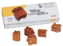 Чернила Xerox ColorStix Phaser 8200 комплект (yellow), 5шт. x 7000 стр.