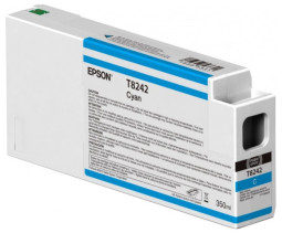 Картридж Epson T8242 Ultrachrome HDX (cyan) 350 мл
