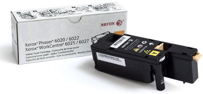 Тонер-картридж Xerox Toner Cartridge Phaser 6020, 6022, WorkCentre 6025, 6027 (yellow), 1 (PP029023)
