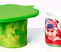 Bulros силиконовая форма для стандартной, фигурной кружки 11oz