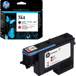 Печатающая головка HP 744 Printhead (matte black, chromatic red)