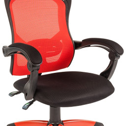 Игровое кресло Chairman game 12-BK (черно-красный)