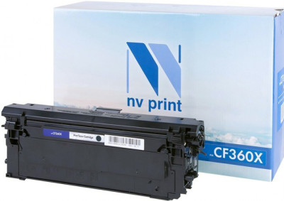 Картридж NVP совместимый NV-CF360X Black для HP Color LaserJet M552dn/ M553dn/ M553n/ M553x/ M577dn/ M577f/ M577c (12500k)