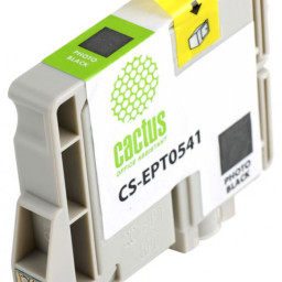 Картридж струйный Cactus CS-EPT0541 черный (16.2мл) для Epson Stylus Photo R800/R1800