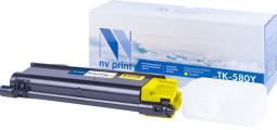 Картридж NVP совместимый NV-TK-580 Yellow для Kyocera Ecosys P6021/ P6021cdn/ FS C5150/ C5150DN (2800k)