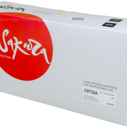 Тонер-картридж SAKURA C9732A для HP Color LaserJet 5500/5550 (yellow), 12000 стр. (PP051388)