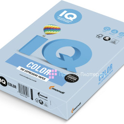 Бумага Mondi IQ Color Pale OBL70, матовая, A3 (297 x 420 мм), 80 г/кв.м, голубой лед (500 листов)