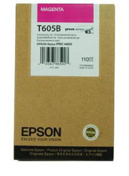 Картридж Epson T605B (magenta) 110 мл