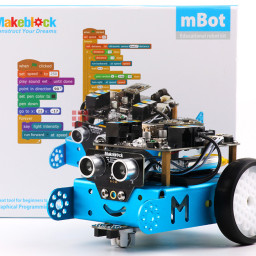 Робототехнический набор Makeblock mBotV1.1-Blue (Bluetooth Version)