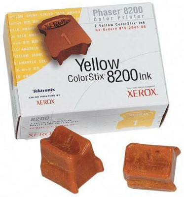 Чернила Xerox Solid Ink Phaser 8200 (yellow) набор, 2 шт.