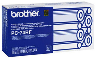 Картридж с термопленкой Brother PC-74RF, 4 шт. x 47 м