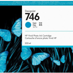 Картридж HP 746 (cyan), 300 мл